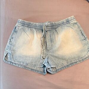 Aerie Soft Denim Blue Shorts